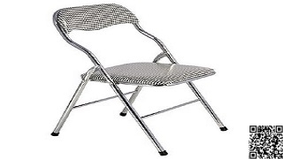 ghế gấp văn phòng chân inox